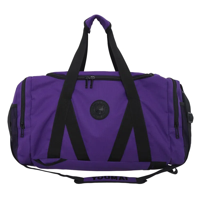 醇龙 大容量多功能干湿分离 牛津布 旅行包 男女同款情侣款 黑/红/灰/白/青绿/粉/黄/紫