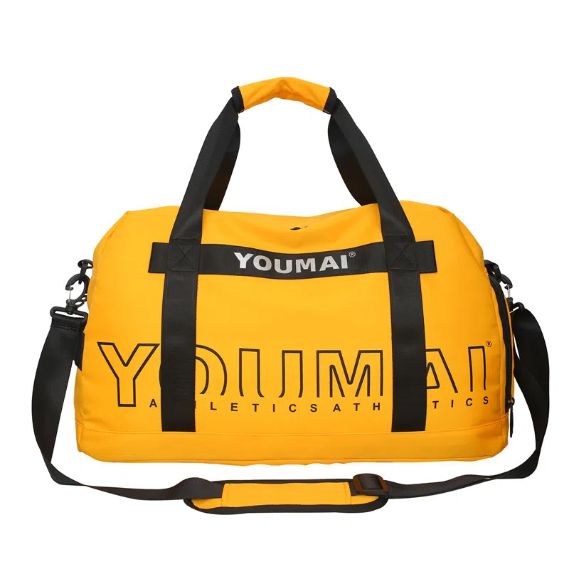 醇龙 大容量 干湿分离 短途便携 尼龙 单肩旅行包 常规 男女同款情侣款 黑/粉/黄/卡其/绿/红