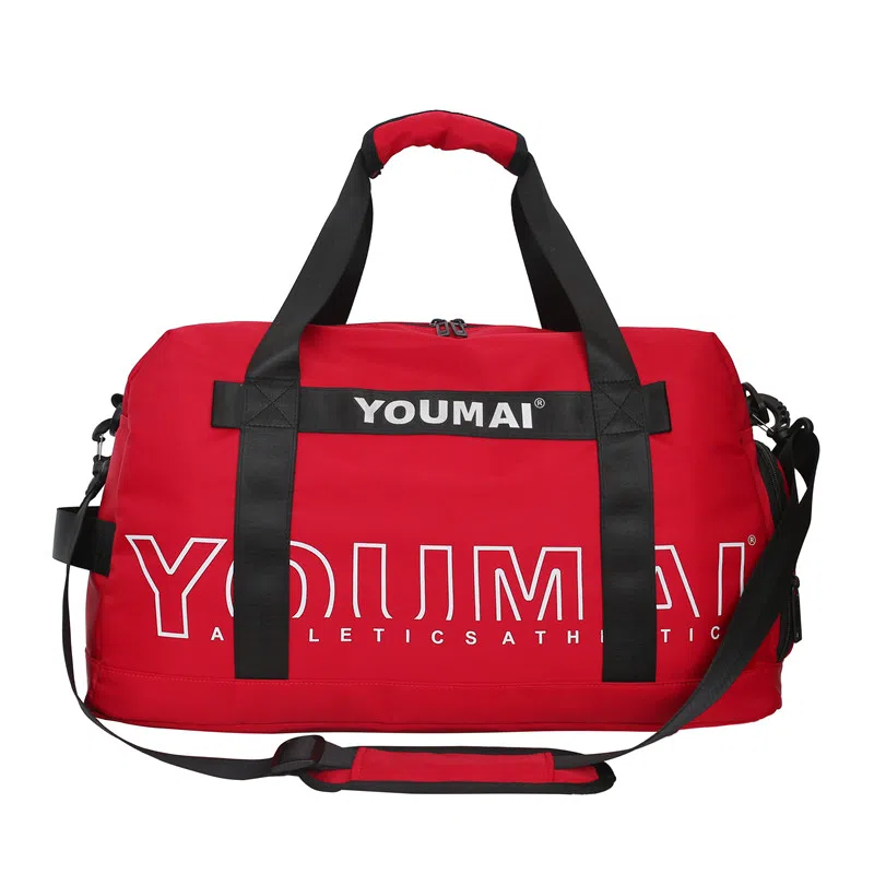 醇龙 大容量 干湿分离 短途便携 尼龙 单肩旅行包 常规 男女同款情侣款 黑/粉/黄/卡其/绿/红