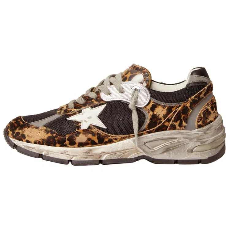 Golden Goose Super-Star Leopard Brown