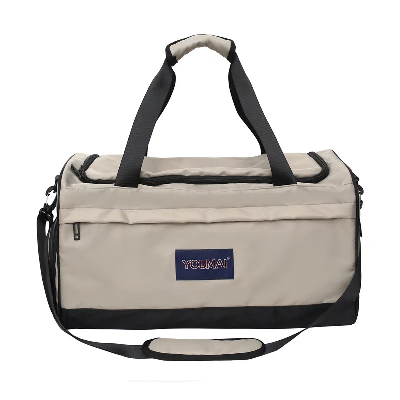 醇龙 大容量干湿分离 尼龙 旅行包 男女同款情侣款 黑/深灰/粉/红/卡其/绿/蓝