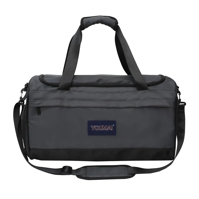 醇龙 大容量干湿分离 尼龙 旅行包 男女同款情侣款 黑/深灰/粉/红/卡其/绿/蓝