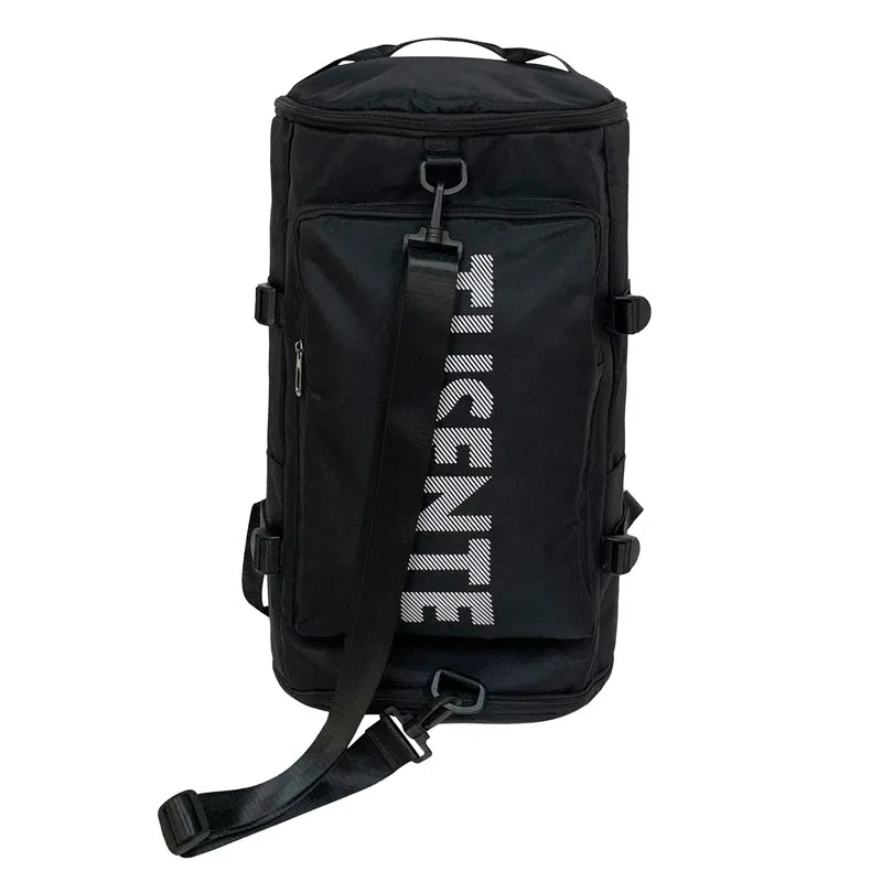 彤彤兔 短途收纳行李袋大容量轻便 牛津布 双肩包 常规 男女同款情侣款 黑色/红色/灰色