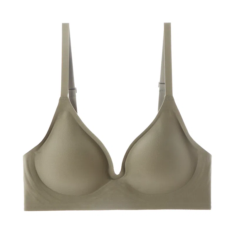 内在密码 外扩显大系列 纯色加厚无钢圈显瘦显腰细文胸