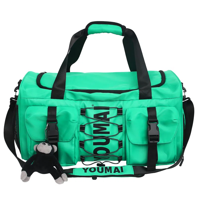 醇龙 大容量  干湿分离  多用途 时尚挂件 尼龙 旅行包 男女同款情侣款 多色