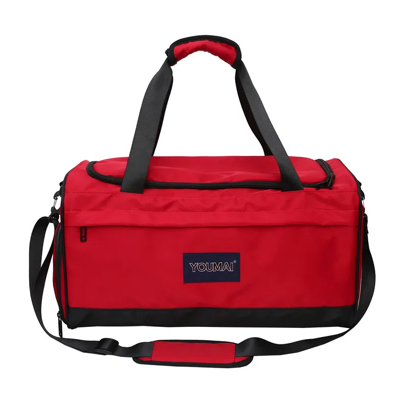 醇龙 大容量干湿分离 尼龙 旅行包 男女同款情侣款 黑/深灰/粉/红/卡其/绿/蓝