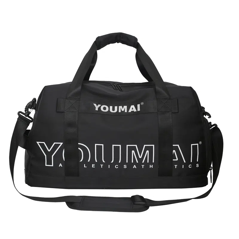 醇龙 大容量 干湿分离 短途便携 尼龙 单肩旅行包 常规 男女同款情侣款 黑/粉/黄/卡其/绿/红