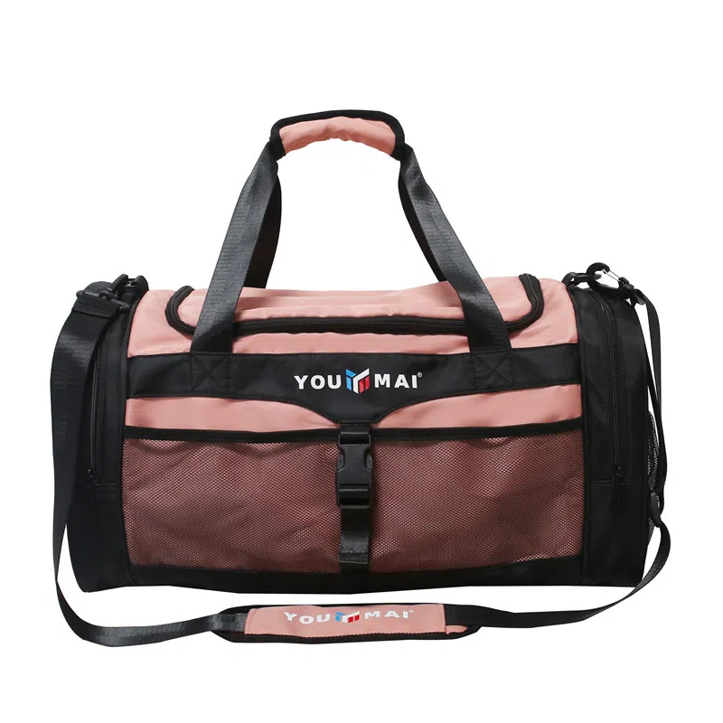 醇龙 多功能大容量干湿分离 尼龙 旅行包 常规 男女同款情侣款 黑色/红色/黄色/粉色/绿色/卡其色