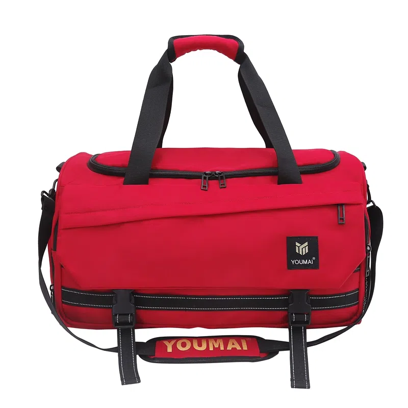 彤彤兔 拉链开合休闲百搭 尼龙 旅行包 男女同款情侣款 黑色/粉色/卡其色/红色/黄色/军绿色/青绿色