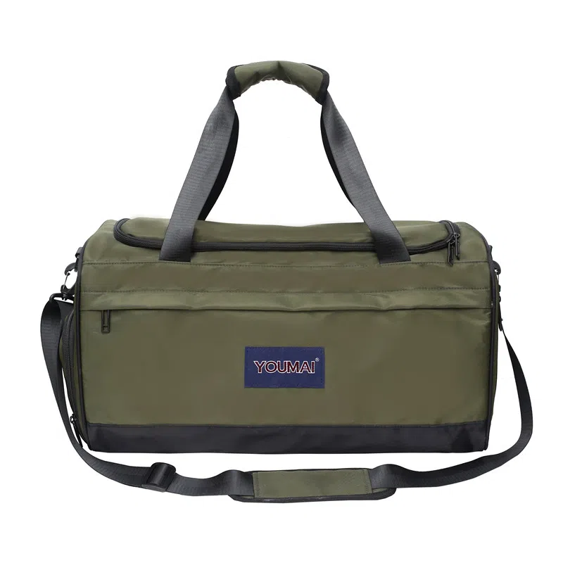 醇龙 大容量干湿分离 尼龙 旅行包 男女同款情侣款 黑/深灰/粉/红/卡其/绿/蓝