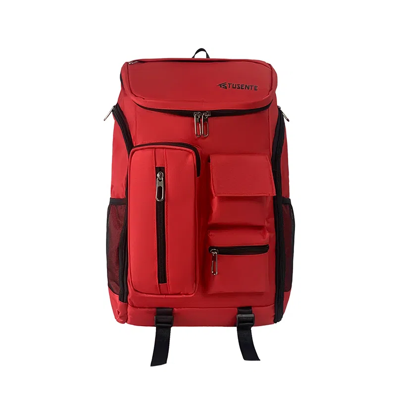 彤彤兔 时尚潮流运动羽毛球 牛津布 双肩包 男款 浅灰色/深灰色/红色/黑色