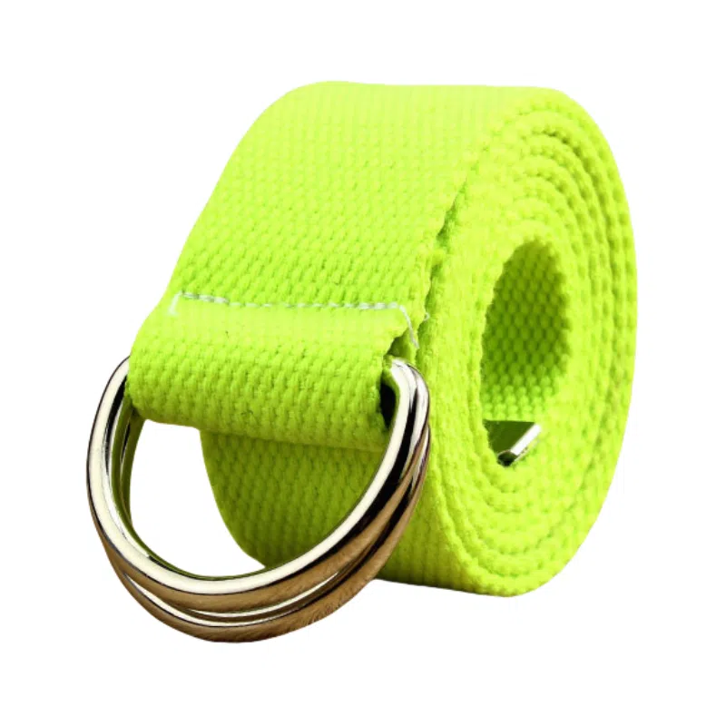 Emperor Penguin Double Ring Canvas Belt