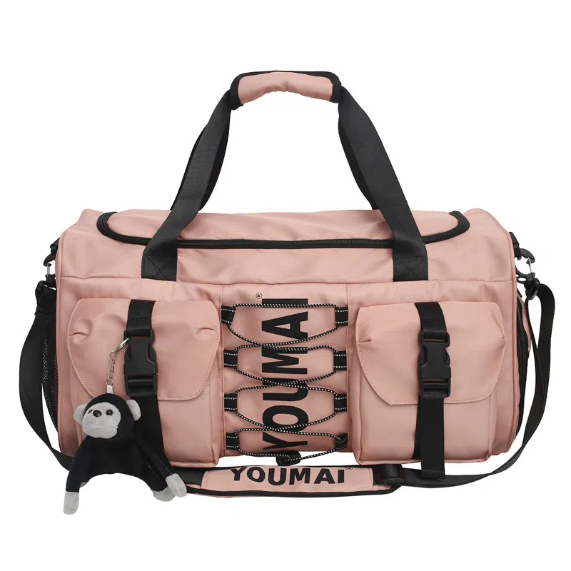 醇龙 大容量  干湿分离  多用途 时尚挂件 尼龙 旅行包 男女同款情侣款 多色