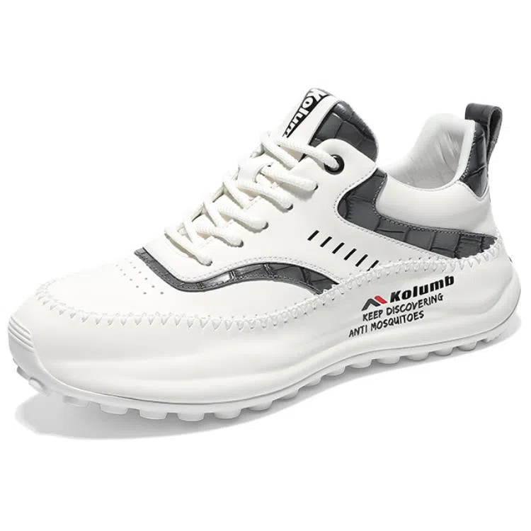 哥仑步 舒适百搭 潮流简约 防滑耐磨 低帮 生活休闲鞋 男款