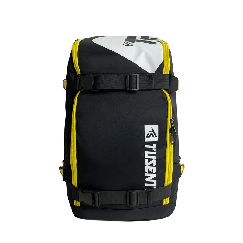 彤彤兔 旅行 牛津布 双肩包 黑黄/黑桔/黑绿/黑紫