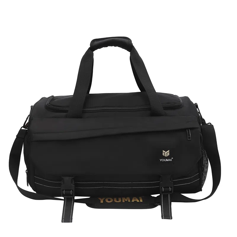 彤彤兔 拉链开合休闲百搭 尼龙 旅行包 男女同款情侣款 黑色/粉色/卡其色/红色/黄色/军绿色/青绿色