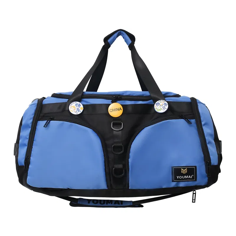 醇龙 大容量干湿分离多功能 尼龙 旅行包 男女同款情侣款 黑/黄/卡其/粉/军绿/青绿/蓝