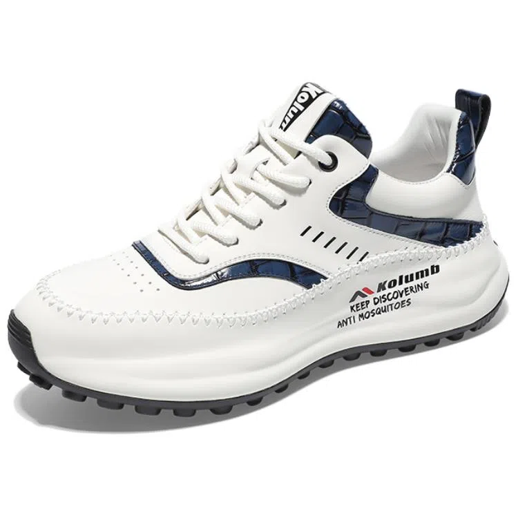 哥仑步 舒适百搭 潮流简约 防滑耐磨 低帮 生活休闲鞋 男款