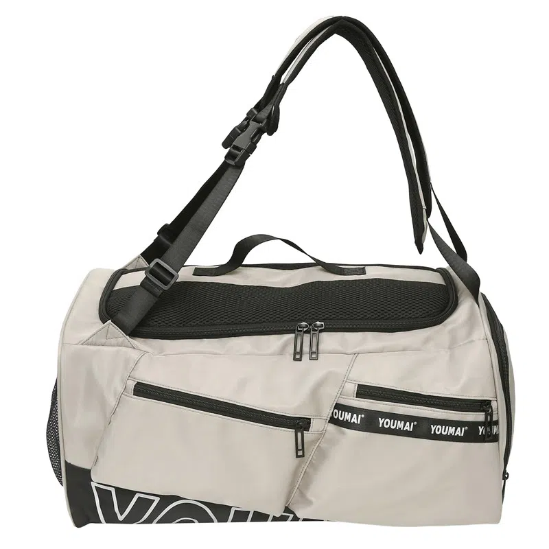 彤彤兔 干湿分离大容量 尼龙 单肩包 男女同款情侣款 黑色/粉色/卡其色/绿色/黄色/红色