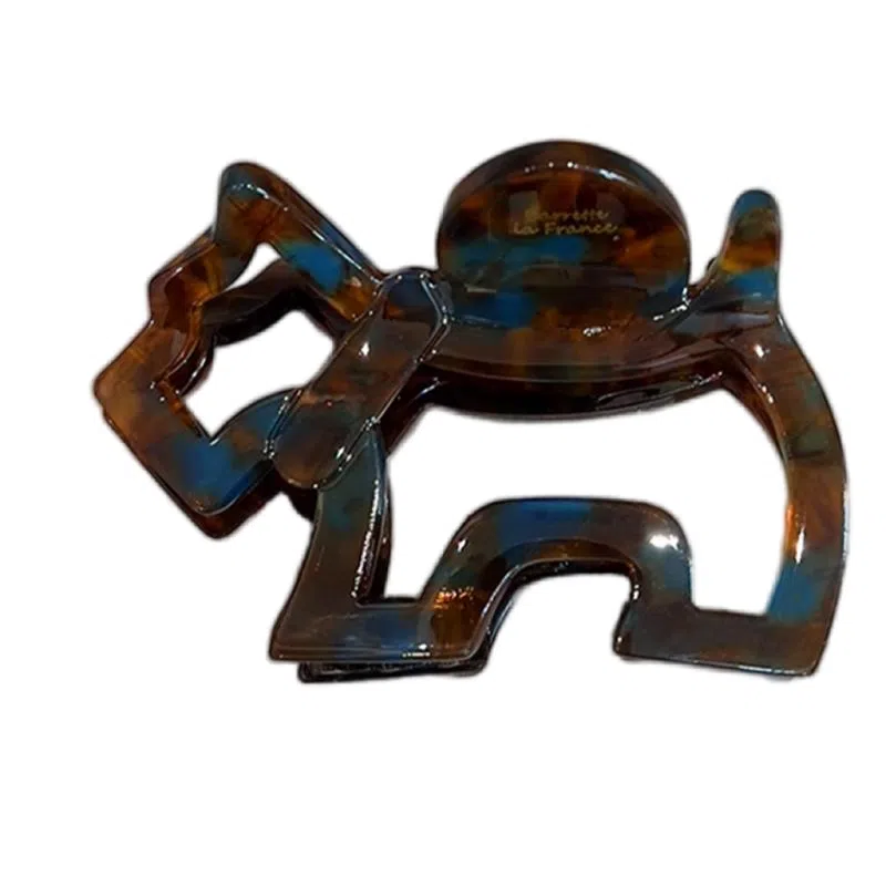 左欧 可爱小狗发抓醋酸板材抓夹 发夹 女款