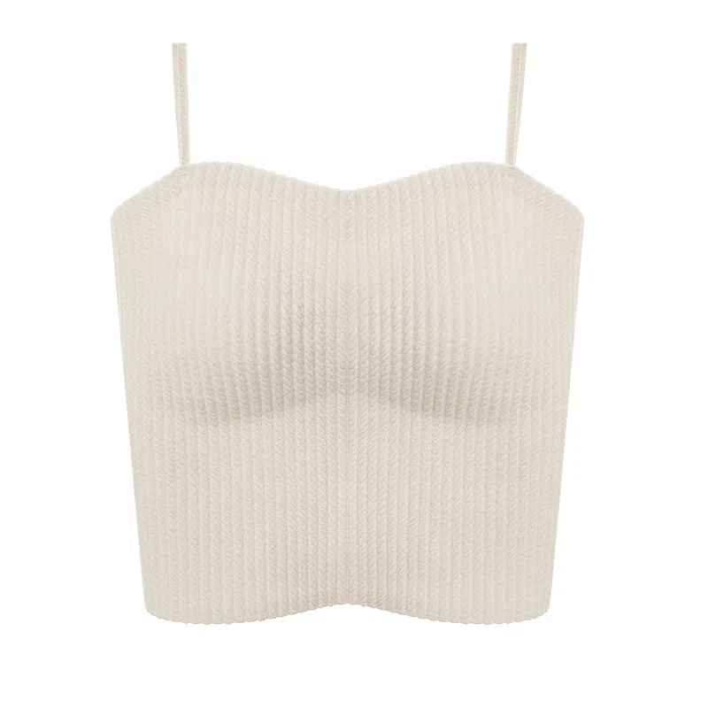 内在密码细吊带背心女单穿内搭美背打底自带胸垫免穿文胸一体外穿防走光内衣