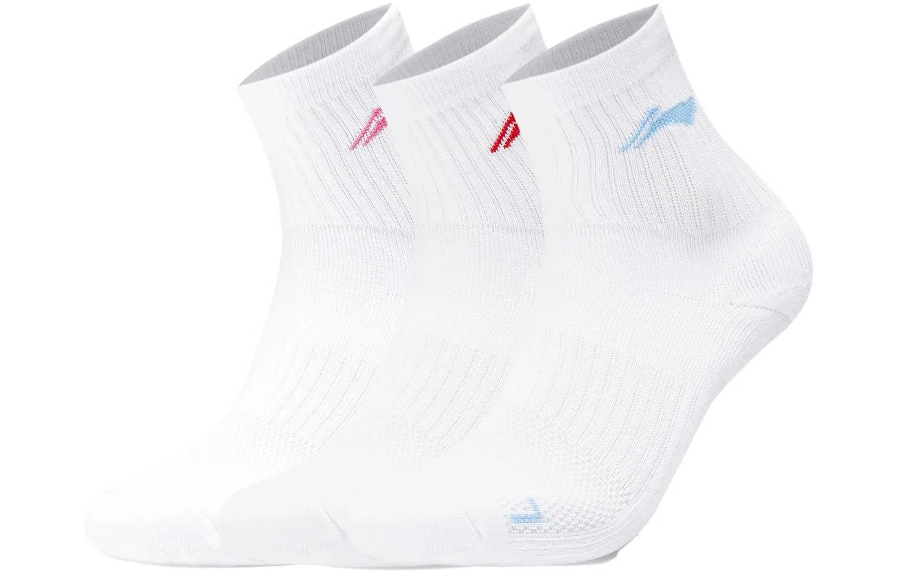 LiNing SS23 Logo Socks White