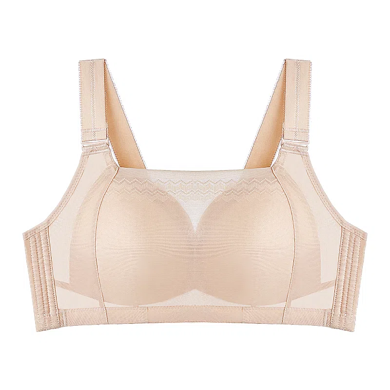 千奈美 纯色透气简约舒适薄款文胸 女款
