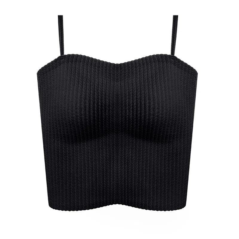 内在密码细吊带背心女单穿内搭美背打底自带胸垫免穿文胸一体外穿防走光内衣