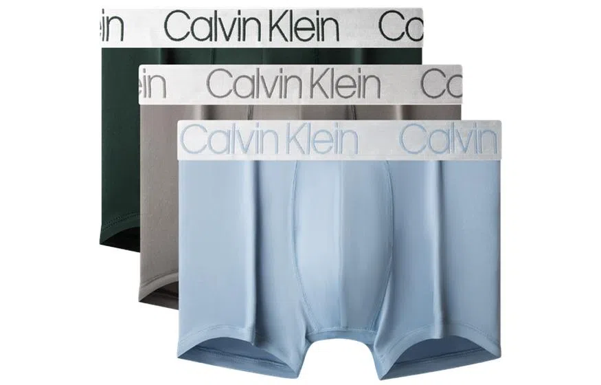 Calvin Klein Logo Print Briefs 3-Pack