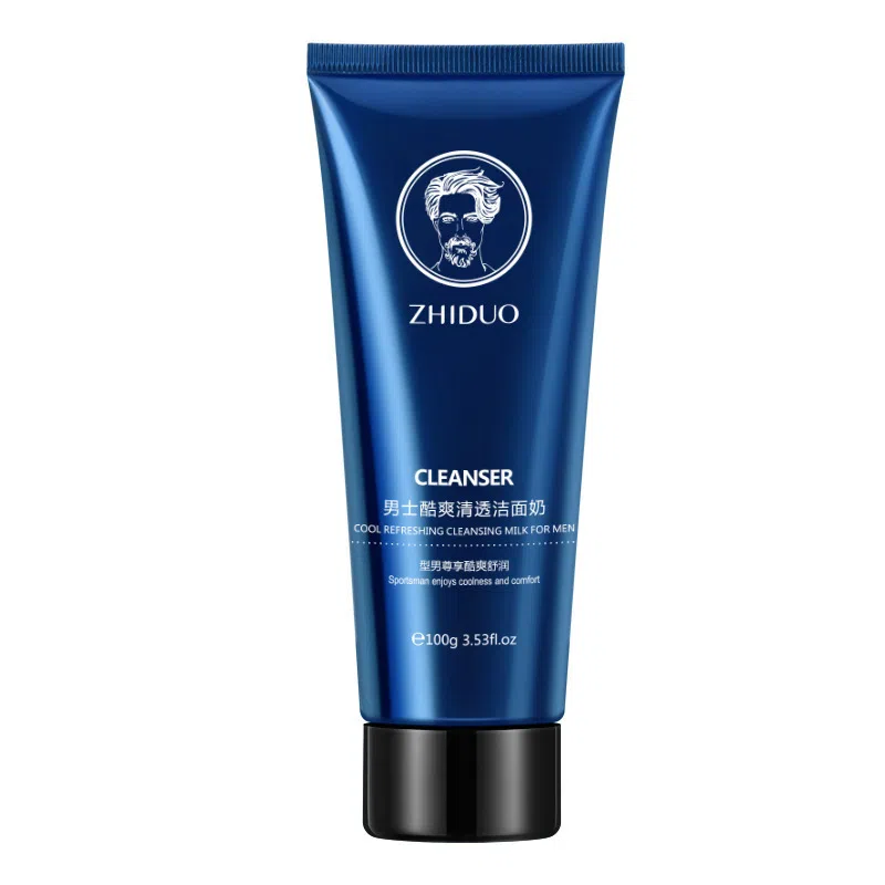 致朵 男士洗面奶 泡沫洁面乳 保湿清爽补水去黑头控油