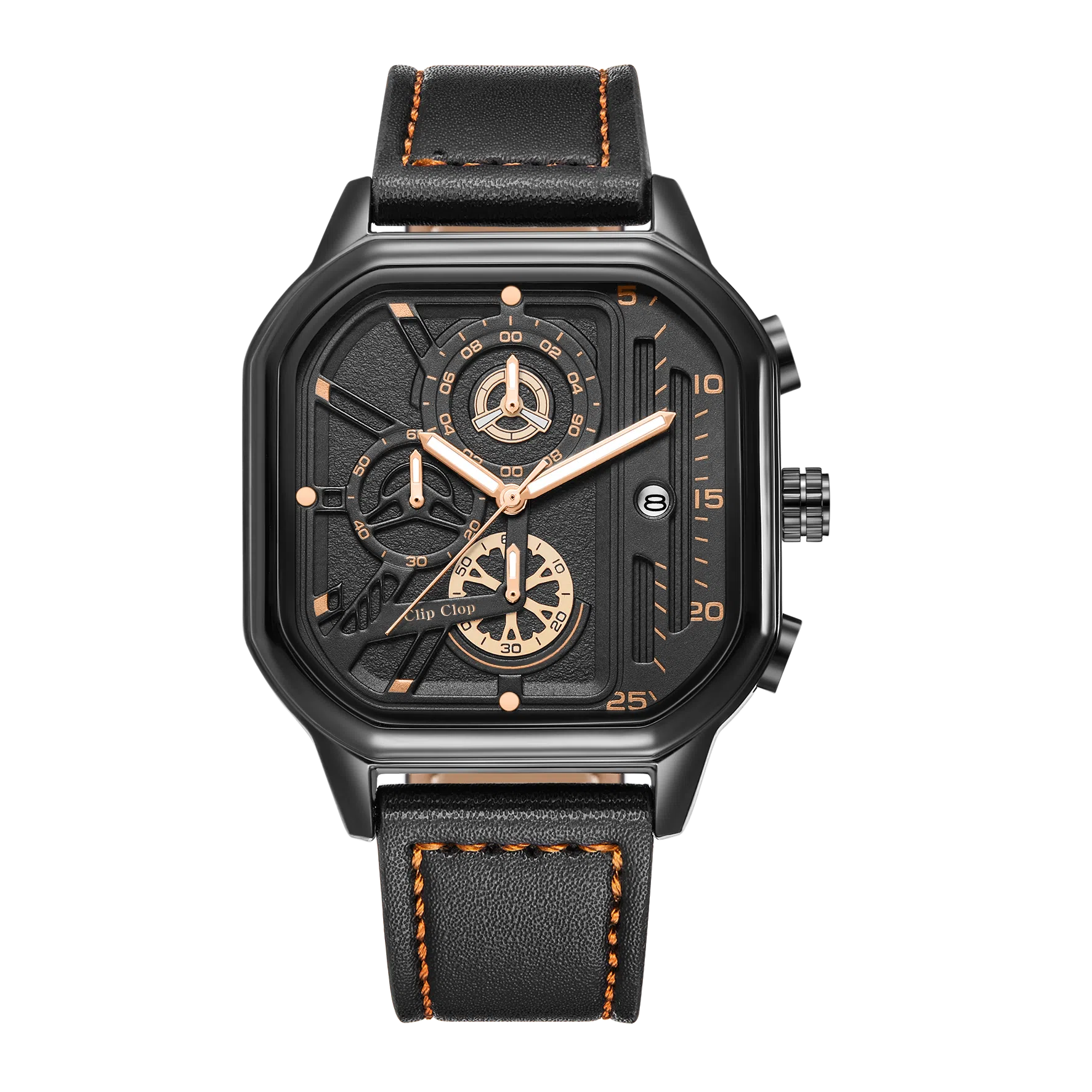 Clip Clop Black Octagon