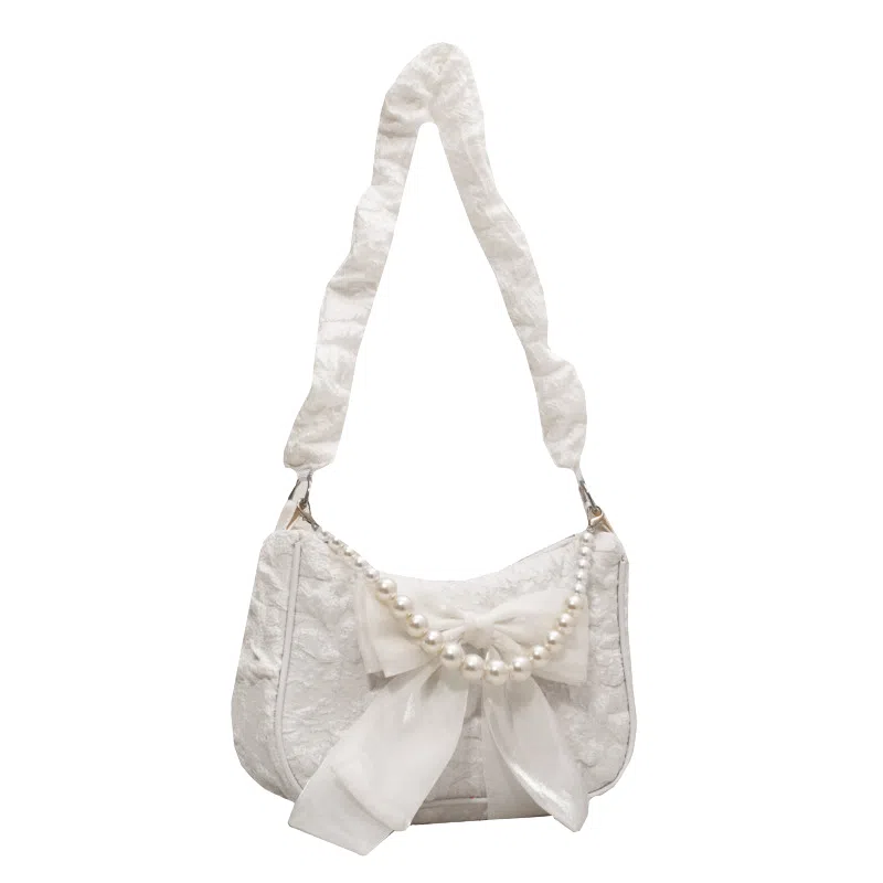 Bywhich Nylon Shoulder Bag White