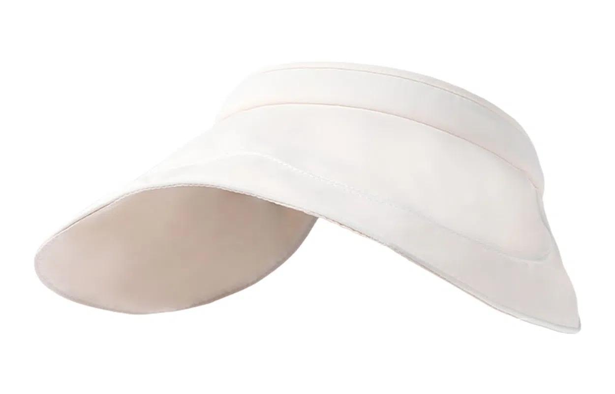 优幽兰 韩版防紫外线遮阳遮脸出游显脸小大帽檐贝壳透气舒适空顶可折叠蛋卷 聚酯纤维 防晒帽 女款