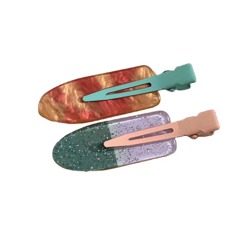 贯古今 水果系列葡萄樱桃无痕鸭嘴可爱甜美少女刘海侧边夹 发夹 女款