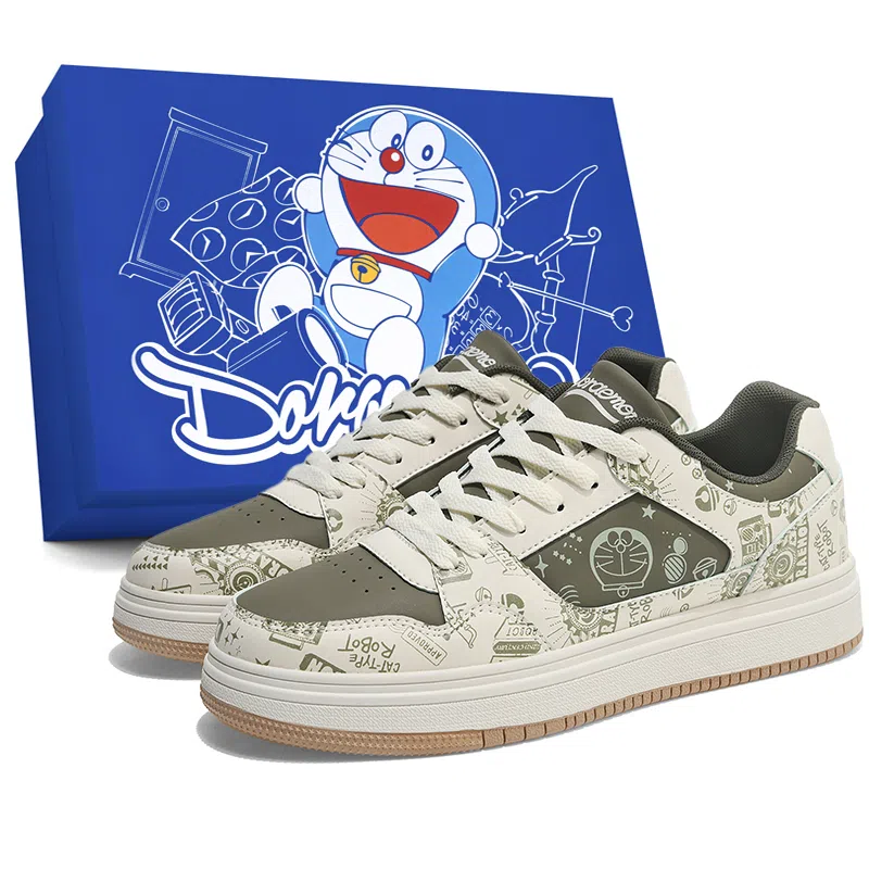 Doraemon Classic Low-Top Sneakers