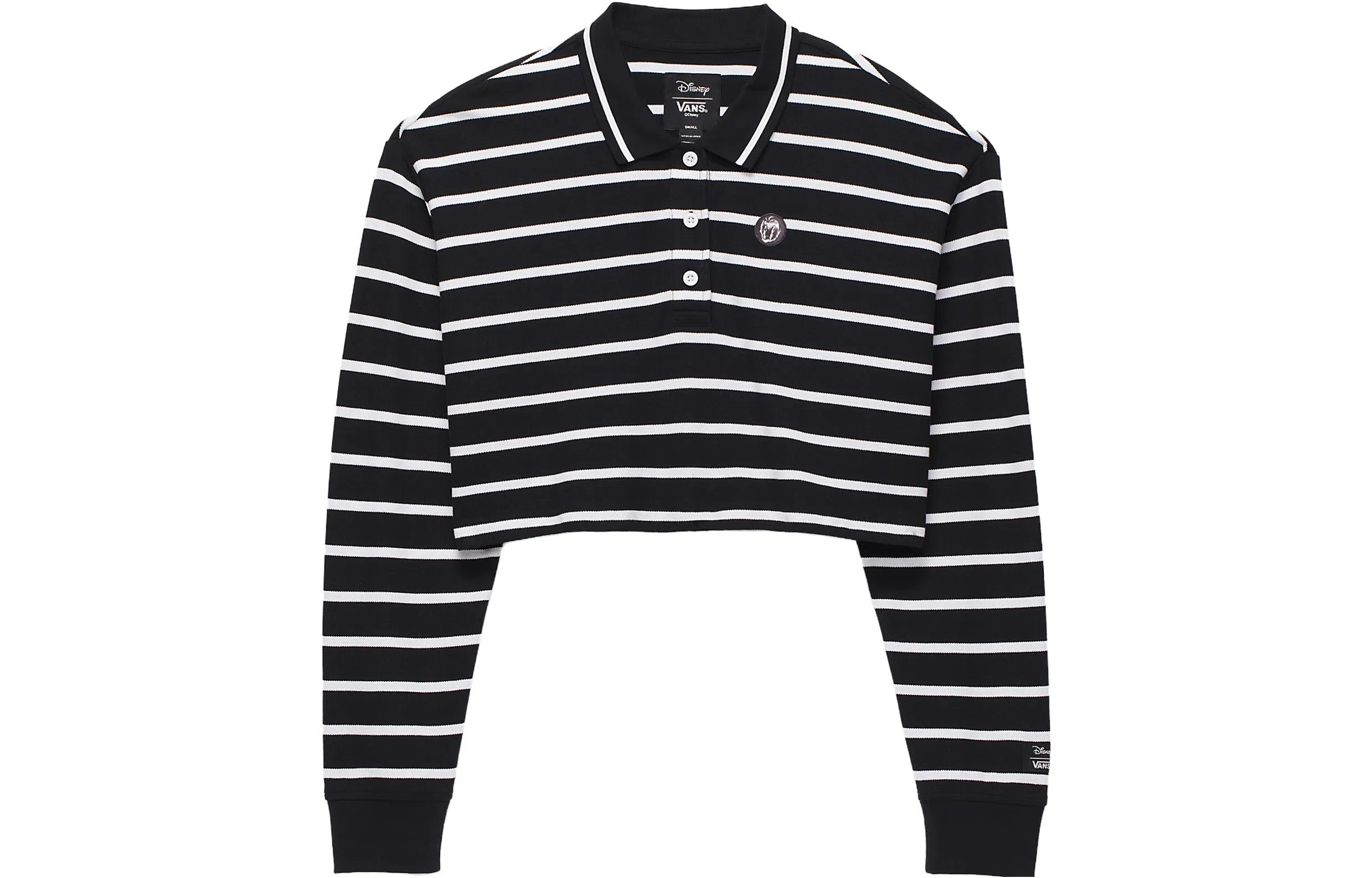 Vans x Disney Polo Black White