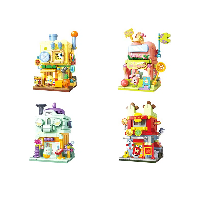 SEMBO x SPONGEBOB SQUAREPANTS 350pcs 612221-24