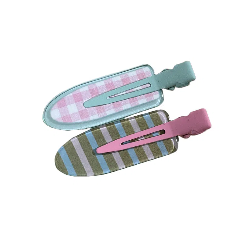 贯古今 水果系列葡萄樱桃无痕鸭嘴可爱甜美少女刘海侧边夹 发夹 女款