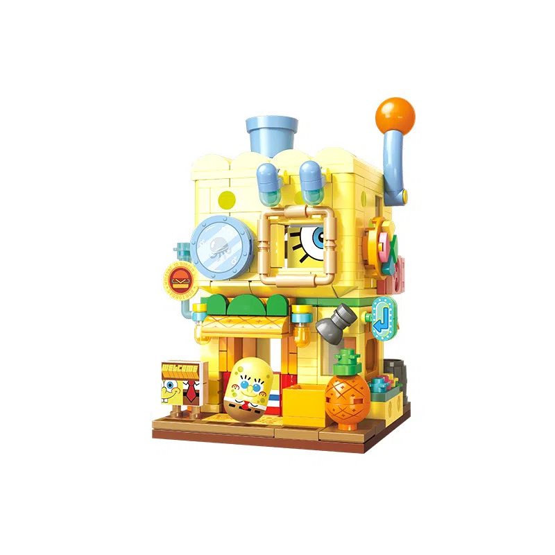 SEMBO x SPONGEBOB SQUAREPANTS 350pcs 612221-24