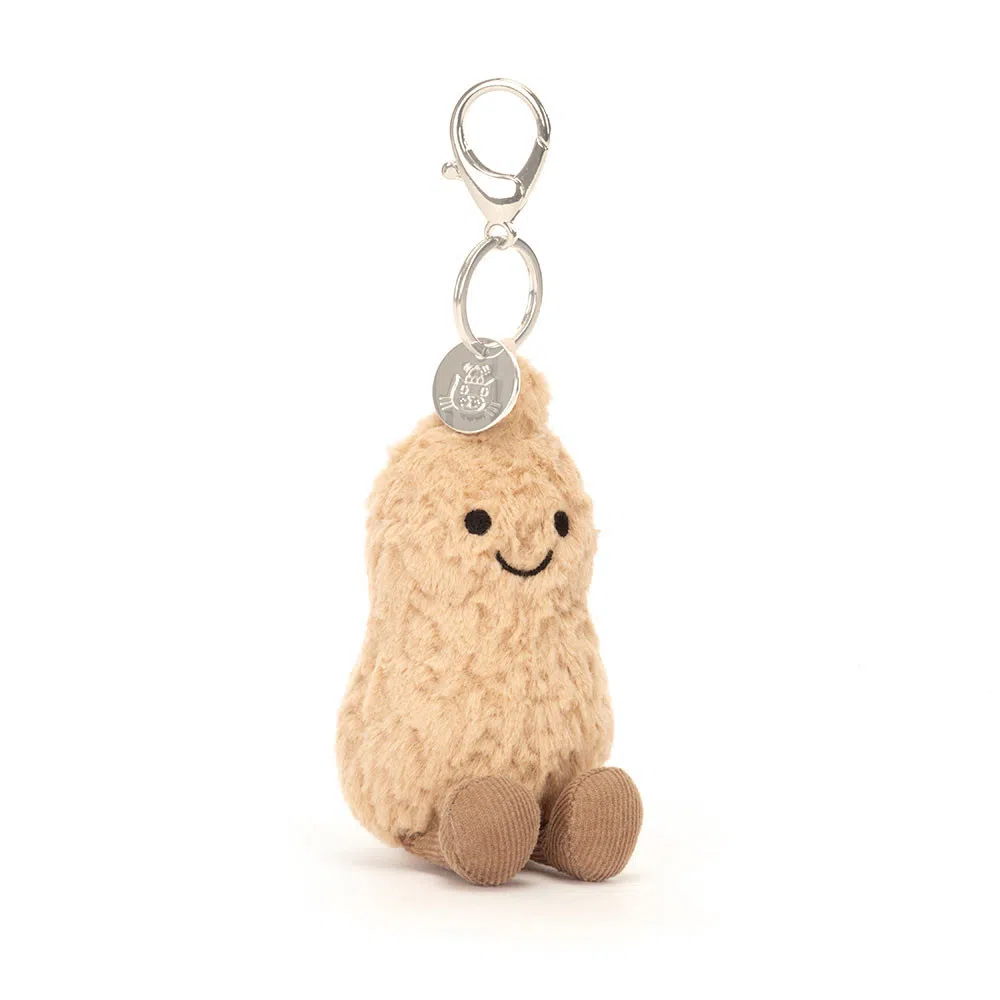 JELLYCAT Amuseables Peanut Bag Charm 12cm