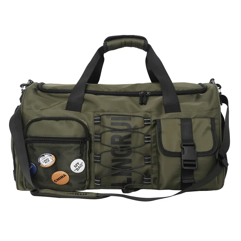 醇龙 多功能休闲时尚拉链开合 尼龙 旅行包 男女同款情侣款 多色