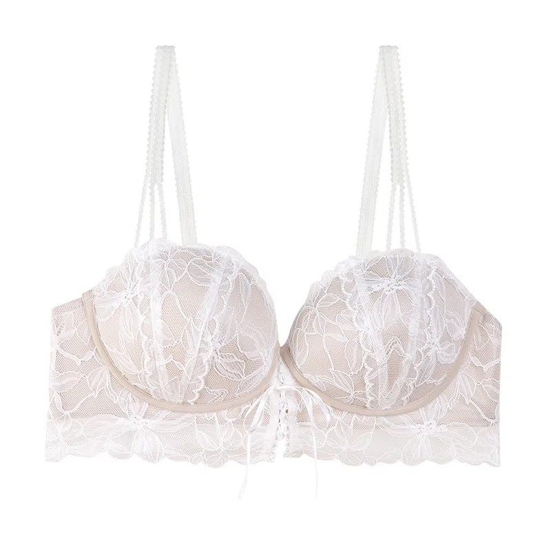 内在密码 小胸聚拢显大内衣女纯欲性感蕾丝二分之一罩杯半杯文胸