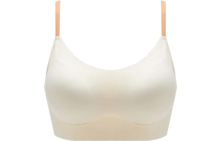 多情猫 聚拢防下垂背心式文胸 香槟色