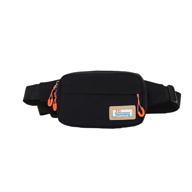 醇龙 休闲百搭潮流 尼龙 胸包 常规 男女同款情侣款 白色/棕色/黑色/卡其色