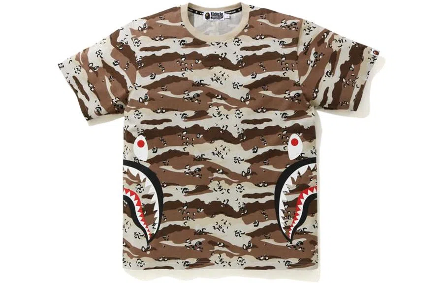 BAPE Shark Camo Tee