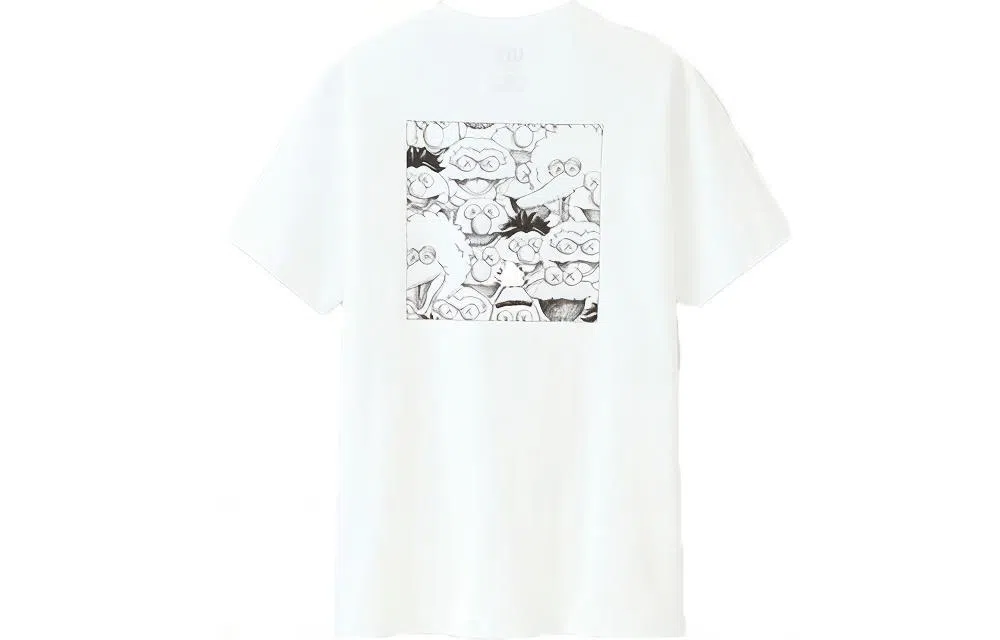 UNIQLO x Sesame Street x KAWS T-Shirt White