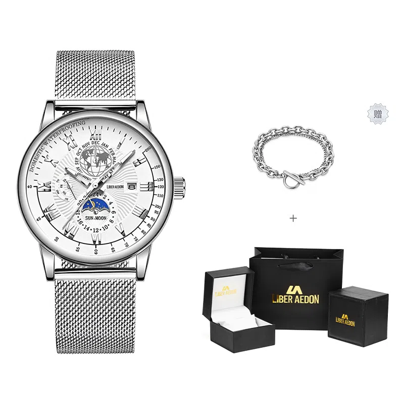 LIBER AEDON Earth Series Black Dial