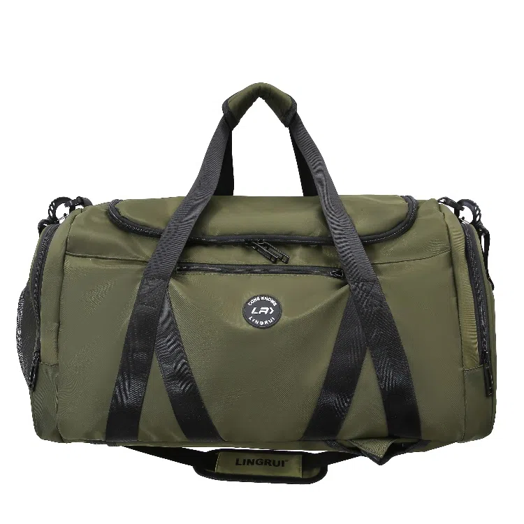 彤彤兔 行李袋训练游泳干湿分离 尼龙 旅行包 男女同款情侣款 黑色/灰色/军绿色/果绿色