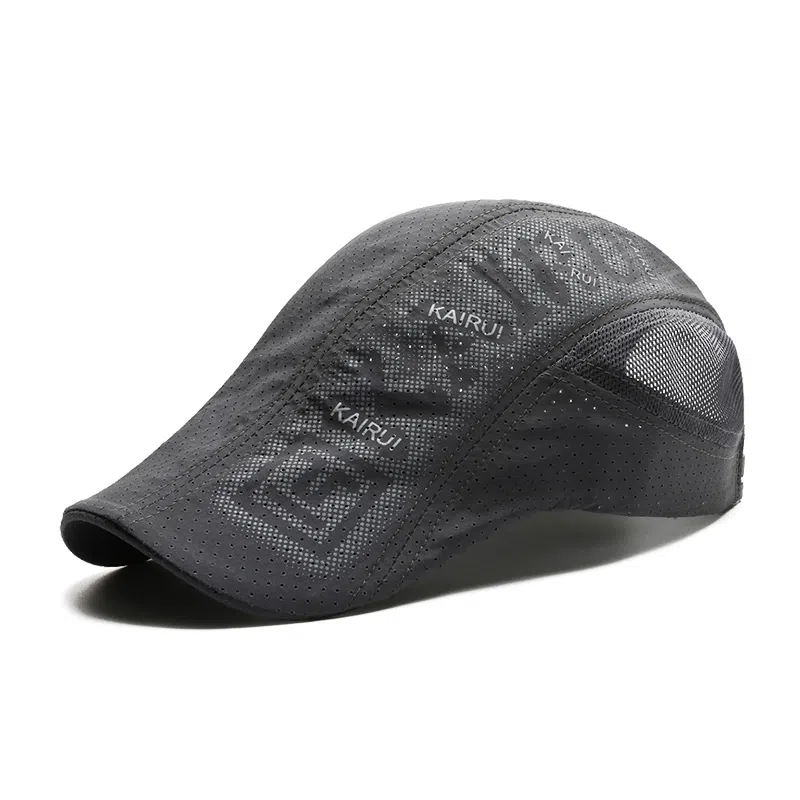 俞兆林 休闲贝雷帽夏季户外运动遮阳防晒透气速干中年人春夏百搭 轻薄款 前进帽 男款