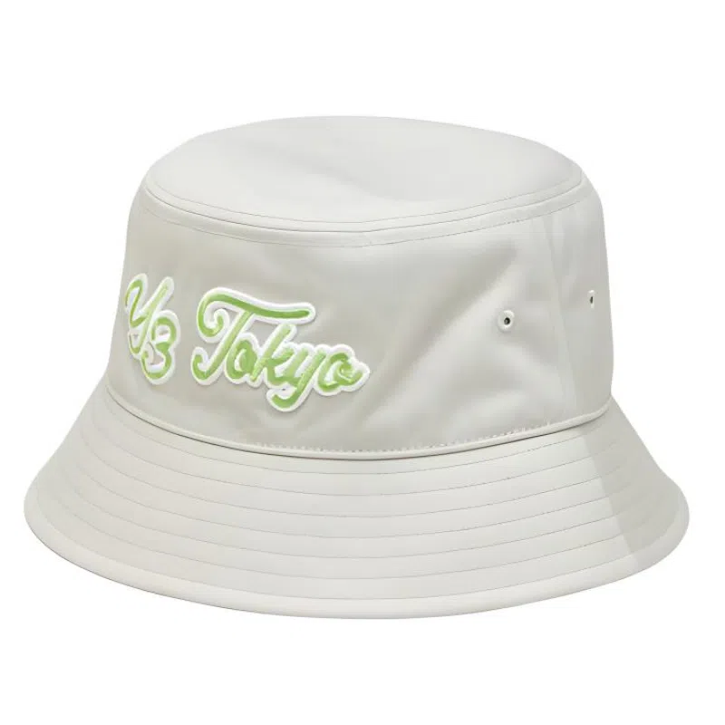 Y-3 Nylon Bucket Hat White